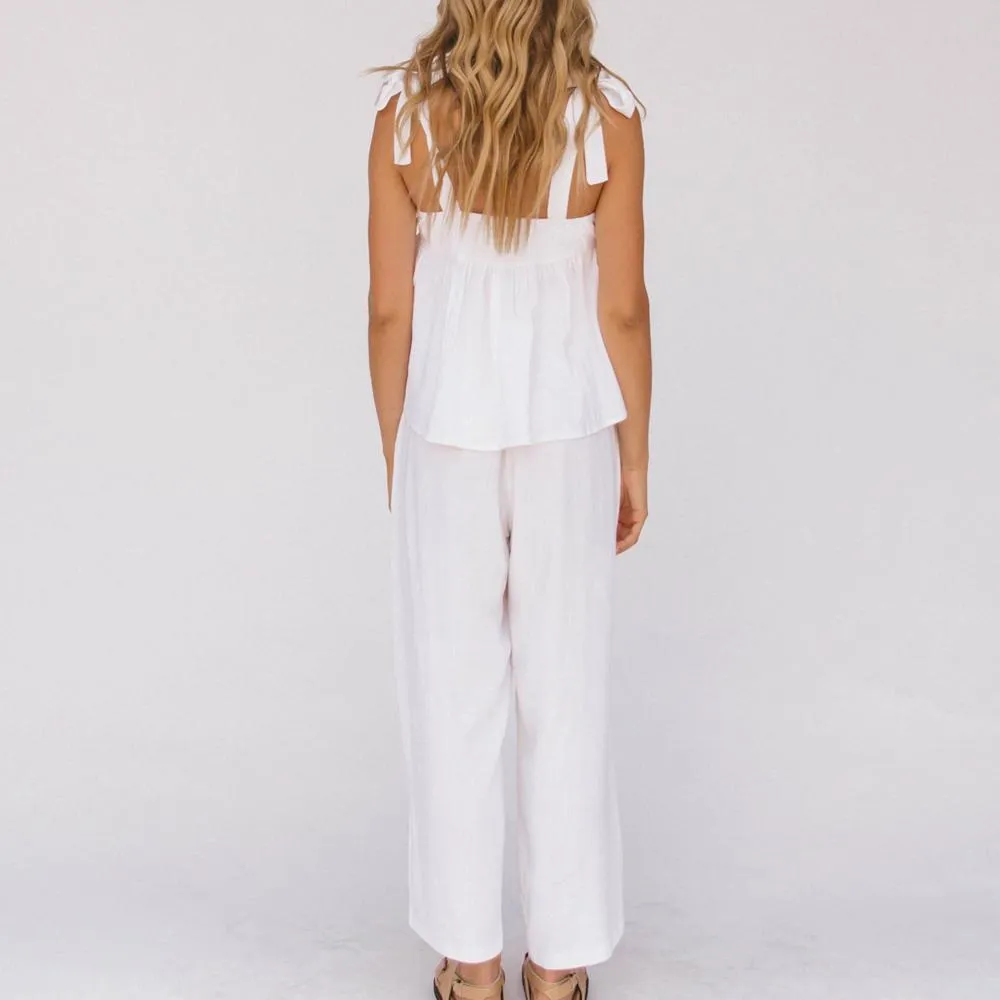 Teresa Pants - White