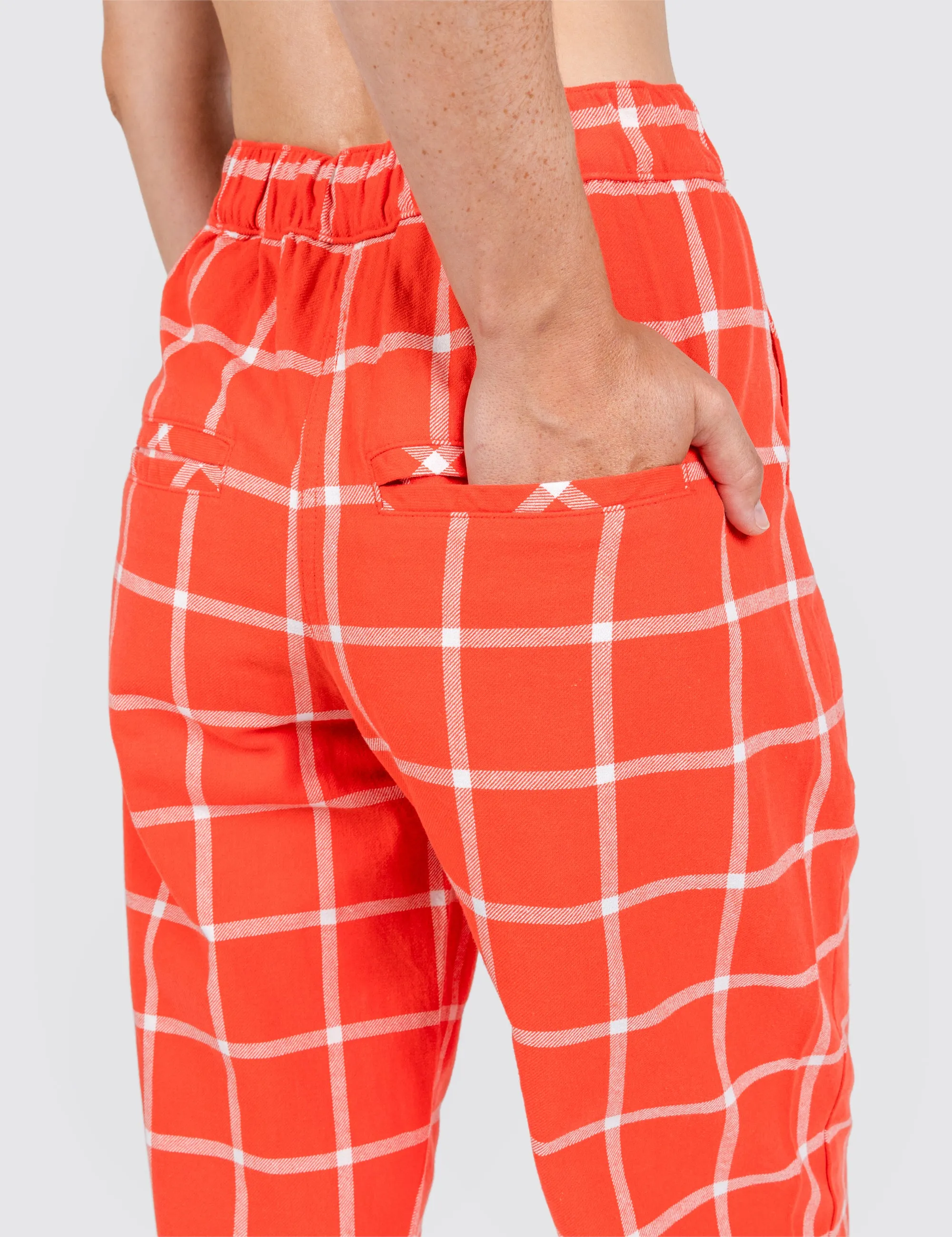 Tomato Grid Hillcrest Pants