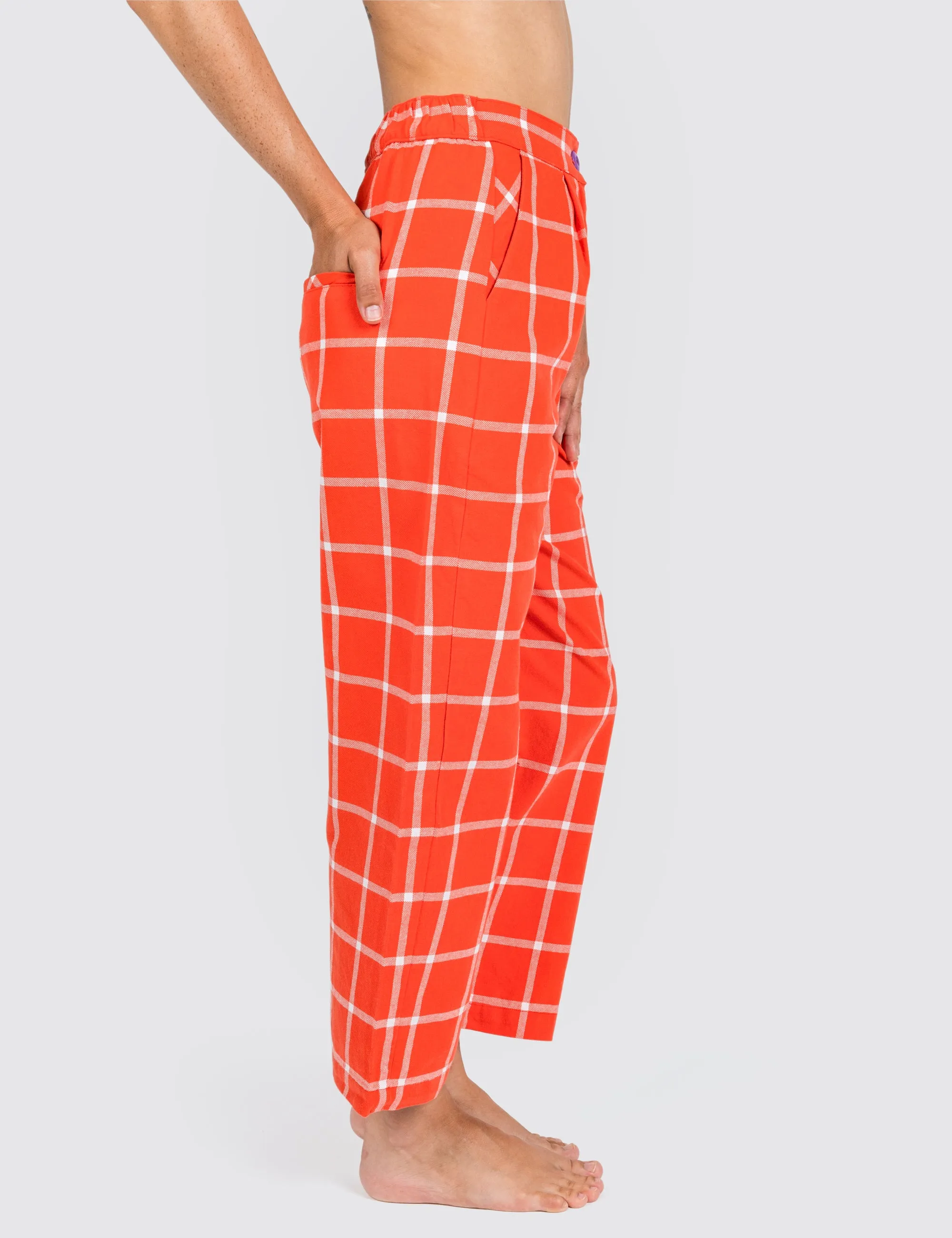 Tomato Grid Hillcrest Pants