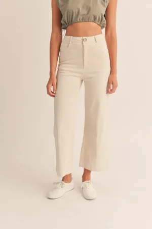 Toni High Rise Wide Leg Pant