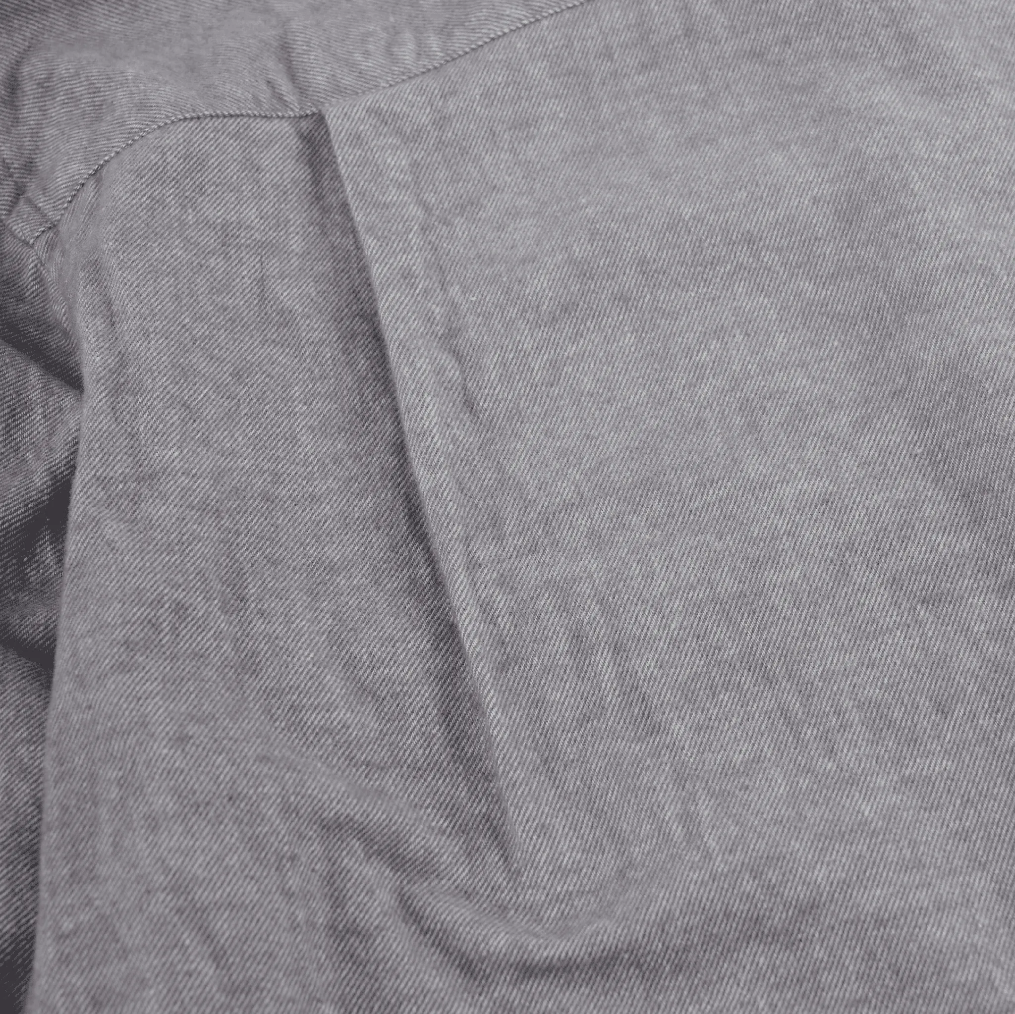 ts(s) - Drawstring Hem Shirt Light Grey