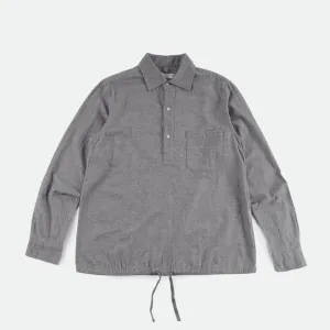 ts(s) - Drawstring Hem Shirt Light Grey