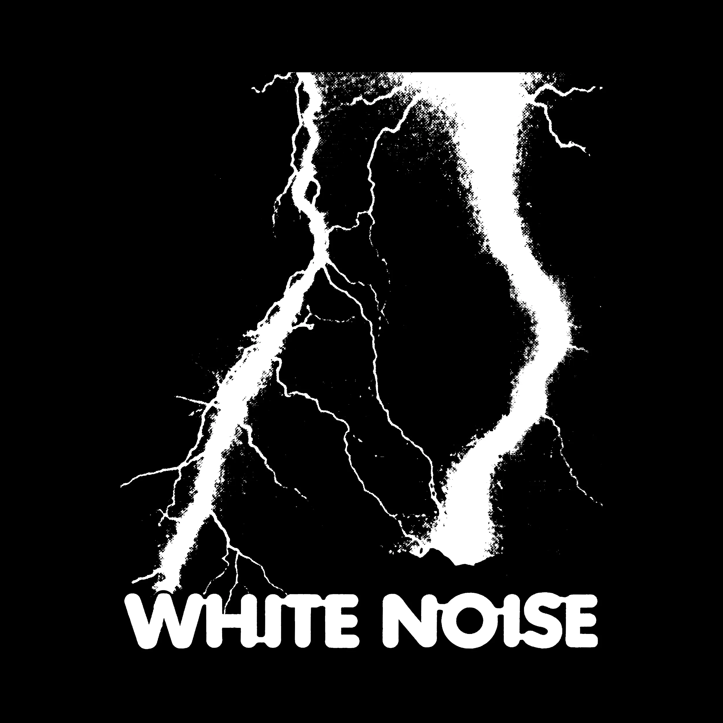 White Noise An Electric Storm Slim Fit Tee