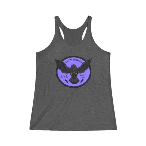 Women's Crowgodshi First Generation Limited Edition Tank Top, PURPLE LOGO